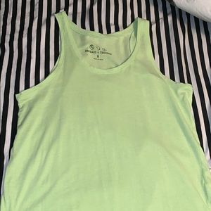 Threads 4 Thought - Lime Green Tank Top